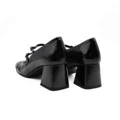 MELLUSO DECOLLETE V5720 CINTURINO NERO