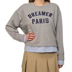 VICOLO FELPA 0111 GRIGIO