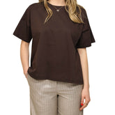 VICOLO T SHIRT 0014 MARRONE