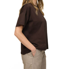 VICOLO T SHIRT 0014 MARRONE