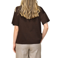 VICOLO T SHIRT 0014 MARRONE