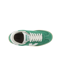 Sneaker Victoria 1126212 verde in pelle scamosciata