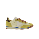 Sneakers VICTORIA 1158110 giallo vista laterale con dettaglio serraje