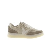 Sneakers Victoria 1257146 beige in pelle vista laterale