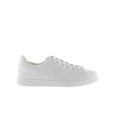 Sneakers Victoria Tennis 1125104 bianche in tela vista laterale