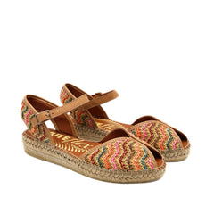 VIGUERA SANDALO ESPADRILLAS YUTEFLEX 2297 BEIGE