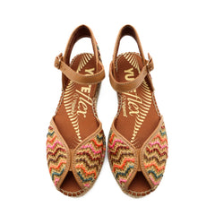 VIGUERA SANDALO ESPADRILLAS YUTEFLEX 2297 BEIGE