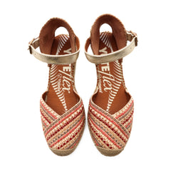 VIGUERA SANDALO ZEPPA ESPADRILLAS YUTEFLEX 2283 BEIGE