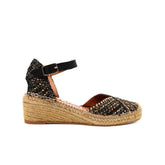 VIGUERA SANDALO ZEPPA ESPADRILLAS YUTEFLEX 2283 NERO