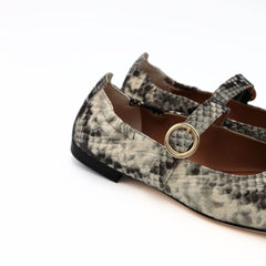 VIOLA RICCI BALLERINA VR81 PITONE ROCCIA