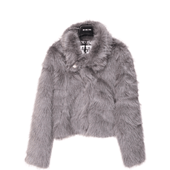 BERNA ECOPELLICCIA W25403014 GRIGIO