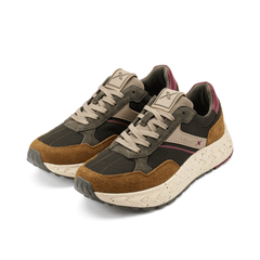 FRAU SNEAKERS CROSS HYBRID NET X013 TABACCO