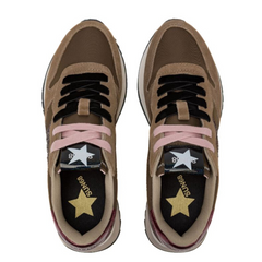 SUN68 SNEAKERS Z45217 08 MARRONE
