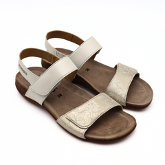 MEPHISTO SANDALO AGAVE 10130 BIANCO