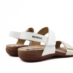 MEPHISTO SANDALO AGAVE 10130 BIANCO