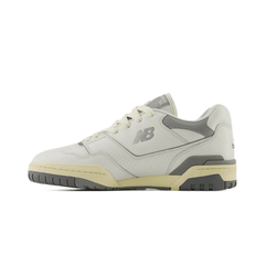NEW BALANCE SNEAKERS BB550 PTC PELLE BIANCO