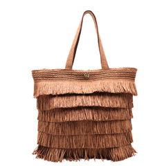 HAT YOU BORSA BP0337 FRANGE MARRONE