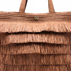 HAT YOU BORSA BP0337 FRANGE MARRONE