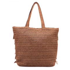 HAT YOU BORSA BP0337 FRANGE MARRONE