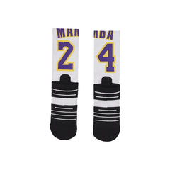 SCRIMMAGE JERSEY MAMBA LAKERS GIALLO CALZA UOMO DONNA