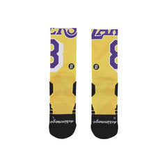 SCRIMMAGE JERSEY MAMBA LAKERS GIALLO CALZA UOMO DONNA