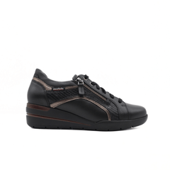 MEPHISTO SNEAKERS CHLEA ZIP NERO
