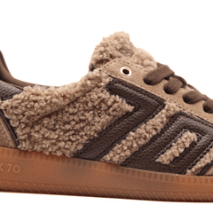 BACK70 SNEAKERS TEDDY CLOUD FU11 CIOCCOLATO