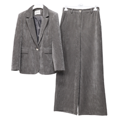 CROCHÈ PANTALONE CR09480 GRIGIO