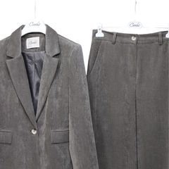 CROCHÈ PANTALONE CR09480 GRIGIO