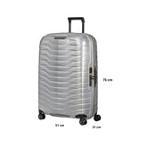 SAMSONITE TROLLEY MEDIO-GRANDE CW6003-25 PROXIS ARGENTO