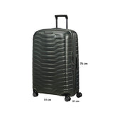 SAMSONITE TROLLEY MEDIO-GRANDE CW6-003-44 PROXIS MATT CLIMBING IVY