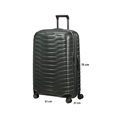 SAMSONITE TROLLEY MEDIO-GRANDE CW6-003-44 PROXIS MATT CLIMBING IVY