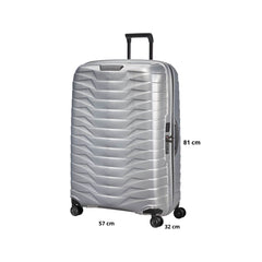 SAMSONITE TROLLEY GRANDE CW6 004 25 PROXIS ARGENTO