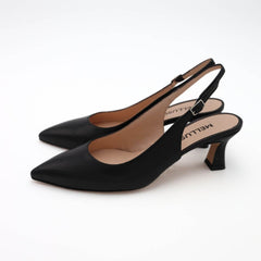 MELLUSO SLINGBACK D166 NAPPA NERO