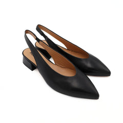 MELLUSO SLINGBACK D156 NAPPA NERO