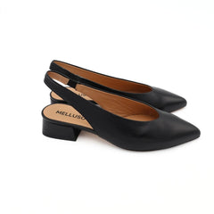 MELLUSO SLINGBACK D156 NAPPA NERO