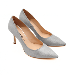 MELLUSO DÉCOLLETÉ D189 MICROGLITTER ARGENTO