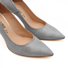 MELLUSO DÉCOLLETÉ D189 MICROGLITTER ARGENTO