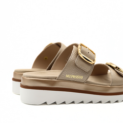 MEPHISTO CIABATTA DERIA 991 BEIGE E ORO