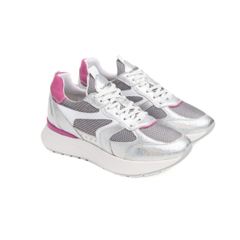 NERO GIARDINI SNEAKER E512880D 726 ARGENTO