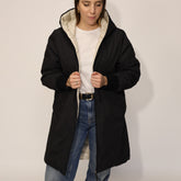 RINO&PELLE PARKA EBU NERO/BIANCO