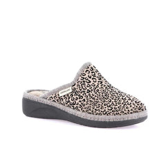 Ciabatta donna Grünland ALME CI2988 fantasia maculata vista laterale