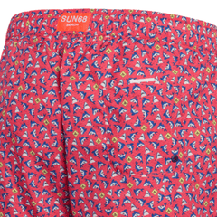 SUN68 COSTUME H35111 1058 FANTASIA ROSSO