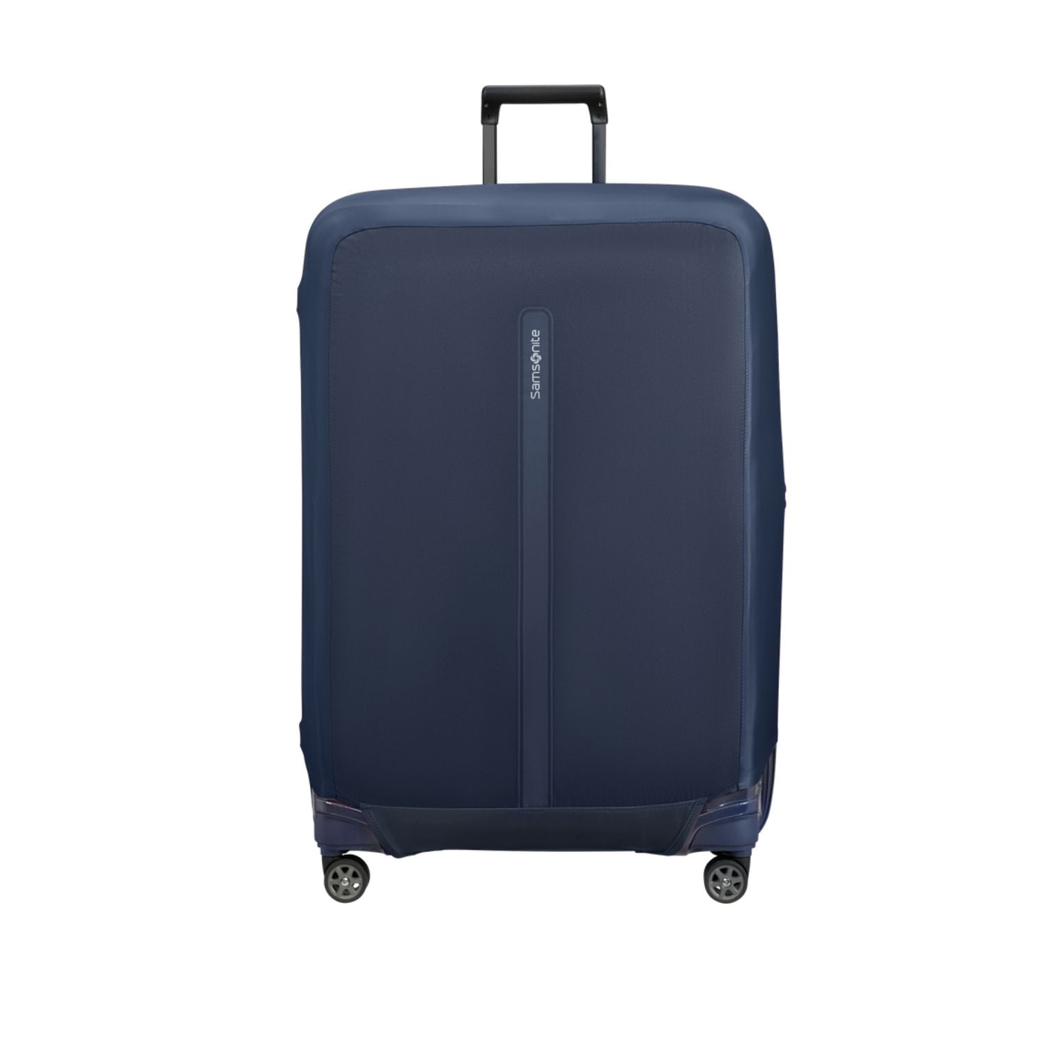 Cover per valigie protettiva colore Midnight Blue con tessuto elasticizzato