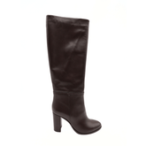 ELISA LANCI STIVALE ALTO LZ 919 PELLE MARRONE