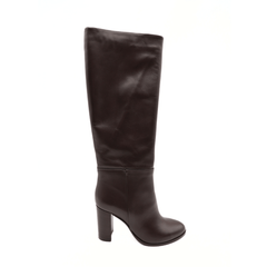 ELISA LANCI STIVALE ALTO LZ 919 PELLE MARRONE