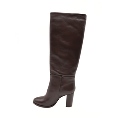 ELISA LANCI STIVALE ALTO LZ 919 PELLE MARRONE