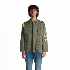 BERNA GIACCA M25124230 VERDE MILITARE