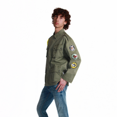 BERNA GIACCA M25124230 VERDE MILITARE
