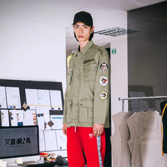 BERNA GIACCA M25124230 VERDE MILITARE